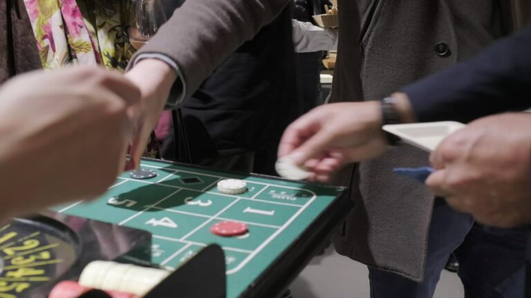 Table de roulette animée pendant les Bauer Days