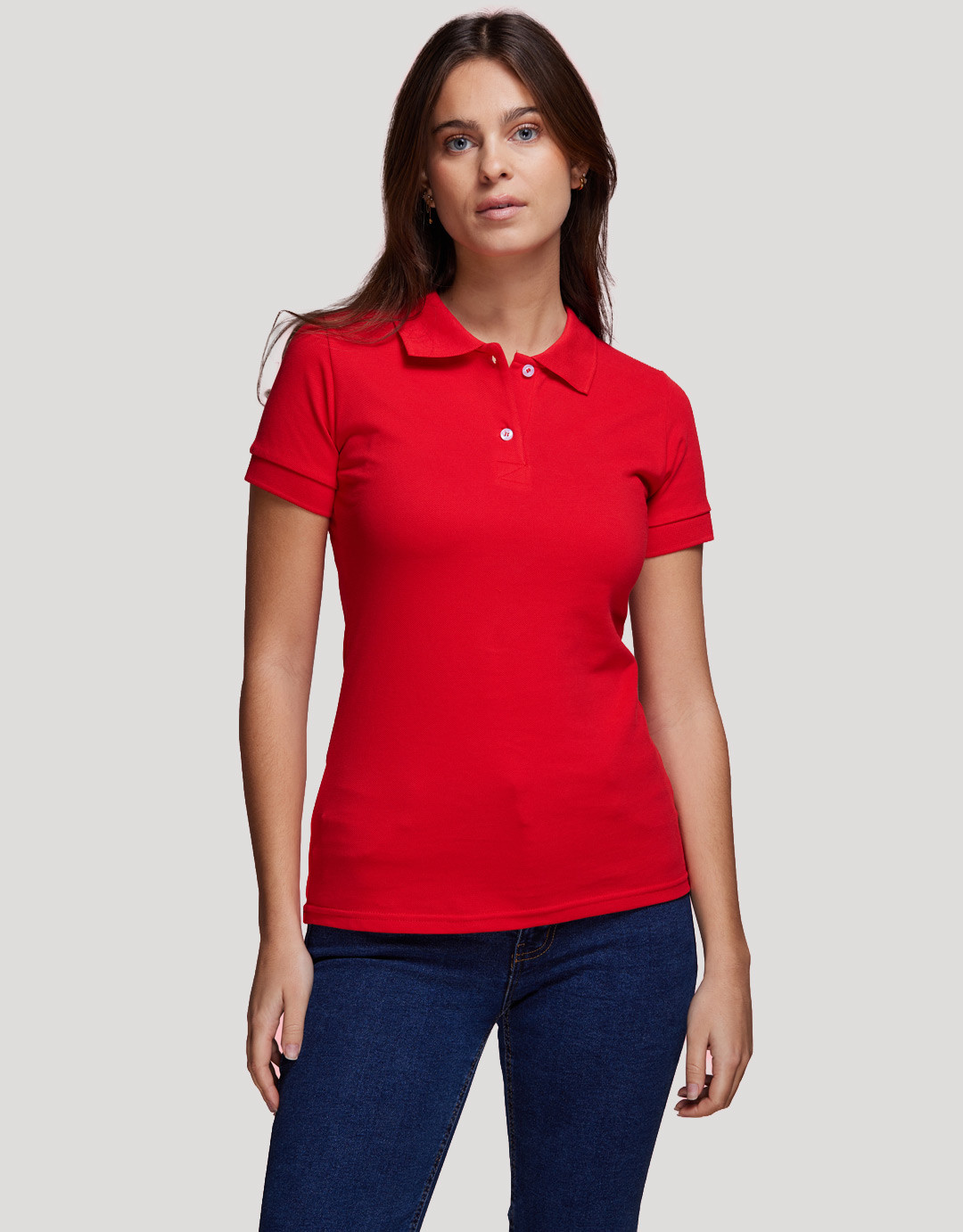 Polo femme manches courtes fabriqué en France Beauvoir Polo femme manches courtes fabriqué en France Beauvoir – vue 3