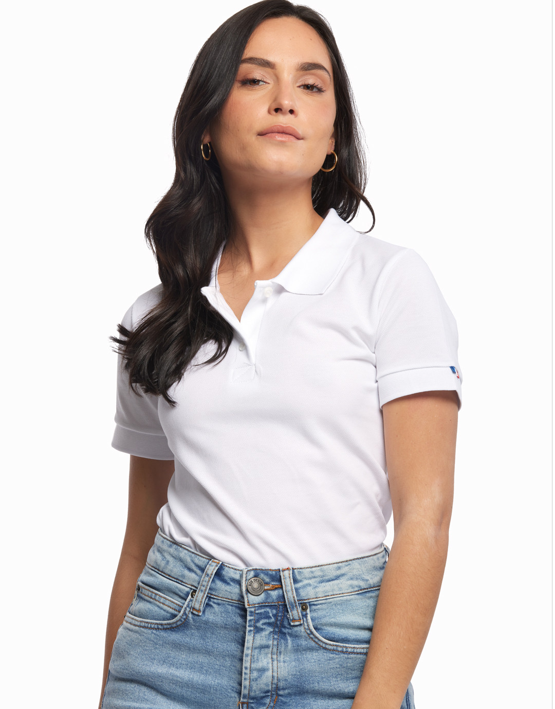 Polo femme manches courtes fabriqué en France Beauvoir Polo femme manches courtes fabriqué en France Beauvoir – vue 4