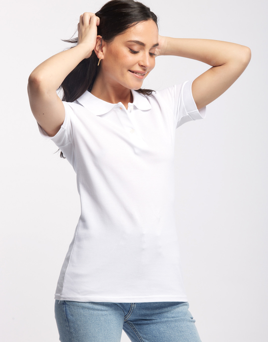Polo femme manches courtes fabriqué en France Beauvoir Polo femme manches courtes fabriqué en France Beauvoir – vue 5