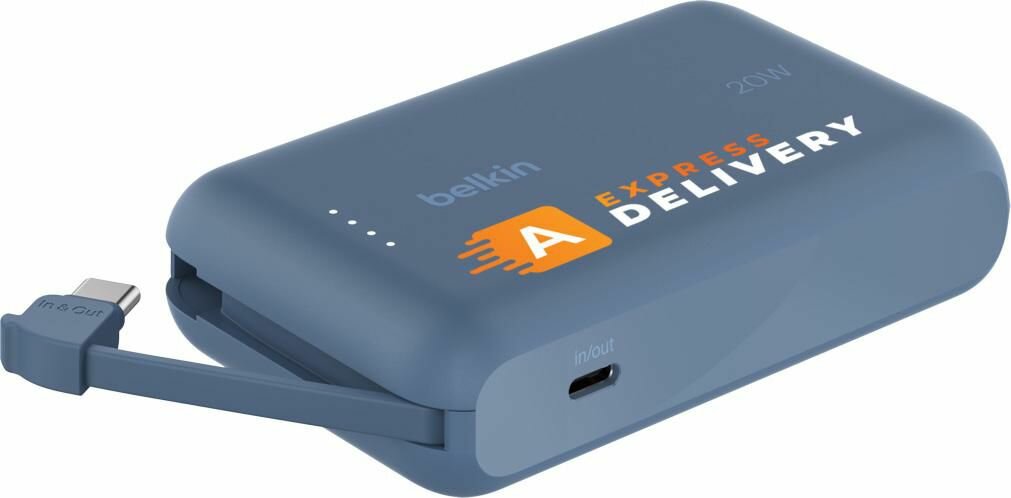 Belkin BoostCharge Power Bank 10K Câble intégré Belkin BoostCharge Power Bank 10K Câble intégré