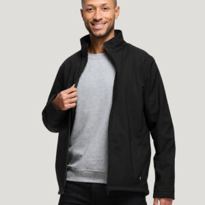 Blouson softshell homme recyclé fabriqué en France Bellecombe – vue 4