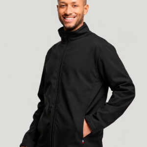 Blouson softshell homme recyclé fabriqué en France Bellecombe – vue 5