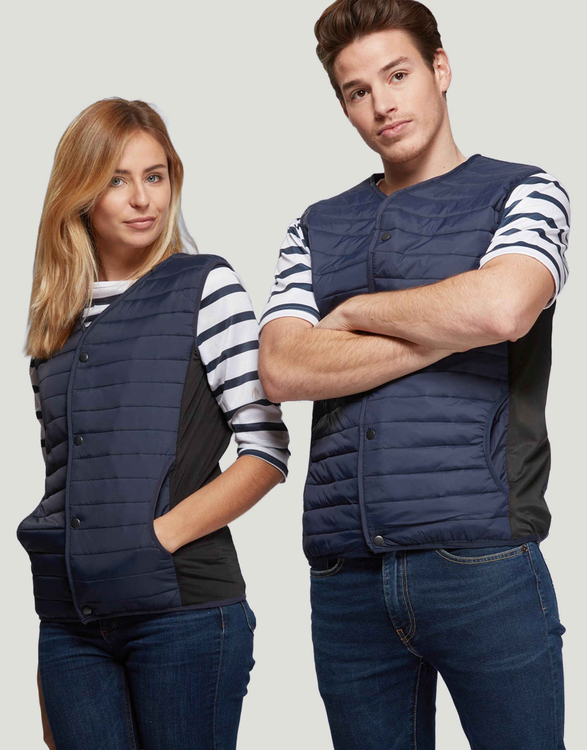 Gilet matelassé unisexe Ben Gilet matelassé unisexe Ben – vue 2