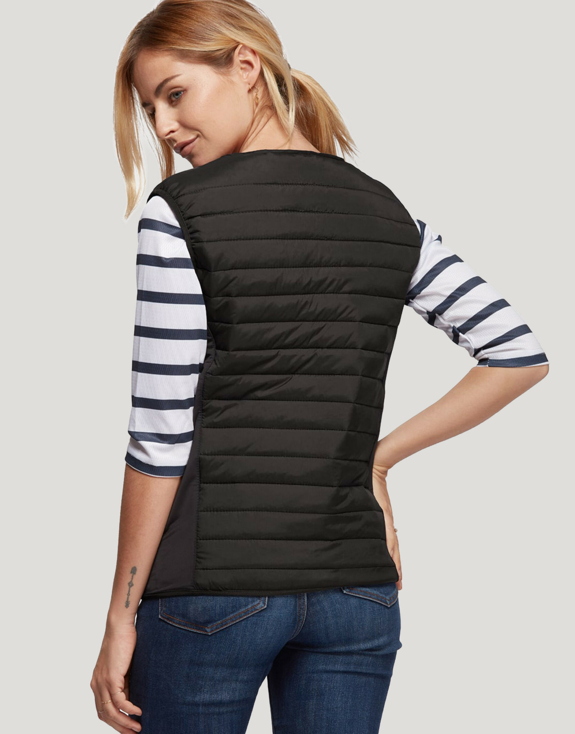 Gilet matelassé unisexe Ben Gilet matelassé unisexe Ben – vue 3