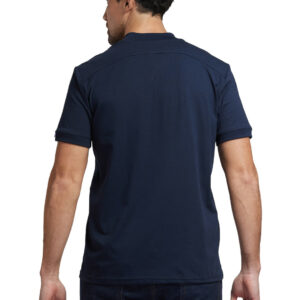 Tee-shirt rugby homme en coton bio fabriqué en France Bergson – vue 2