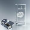 Bloc de Verre Personnalisé Rectangle 7 cm