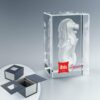 Bloc en verre personnalisé 8 cm