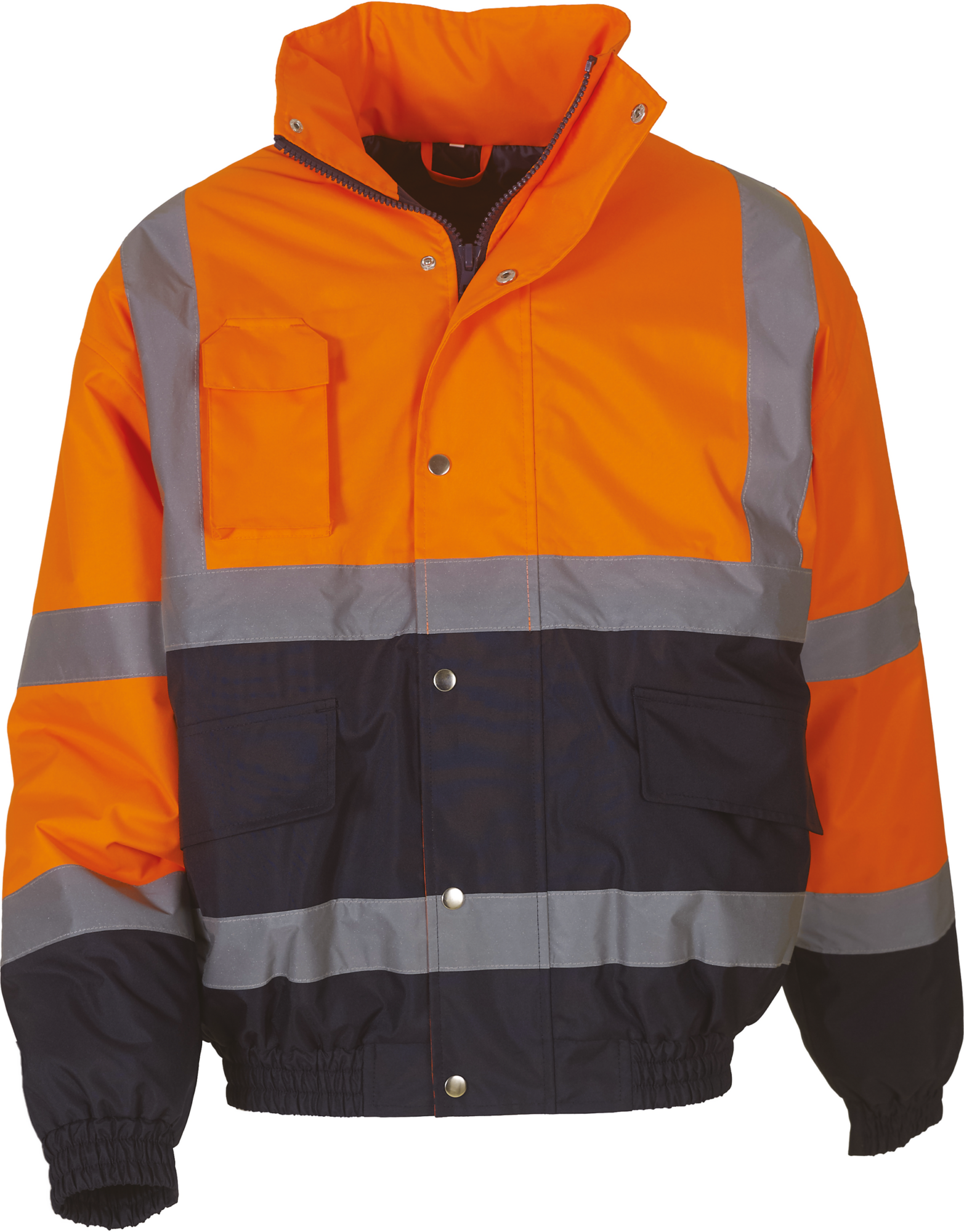 Blouson bicolore haute visibilité Yoko YHVP218 Blouson bicolore haute visibilité Yoko YHVP218
