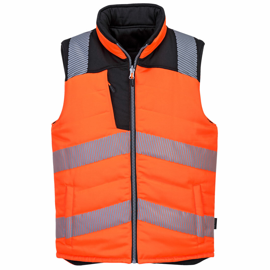 Bodywarmer réversible haute visibilité PW3 Portwest PW374 Bodywarmer réversible haute visibilité PW3 Portwest PW374