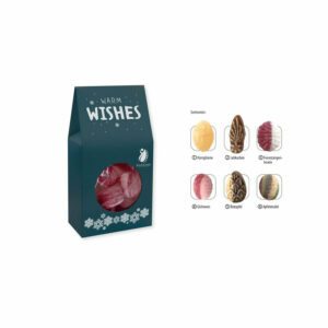 Boîte cartonée de bonbons de Noël, 60 g