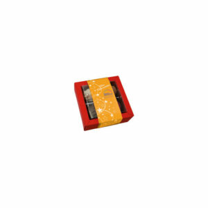 Boîte de 4 chocolats en carton, 4 pièces