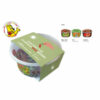 Boîtes rondes HARIBO avec banderole en carton, 150 pièces