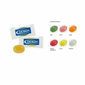 Bonbon en flowpack, 1 pièce