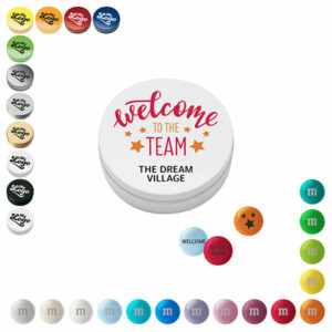 Bonbons en chocolat M&M’S® personnalisés en boîte