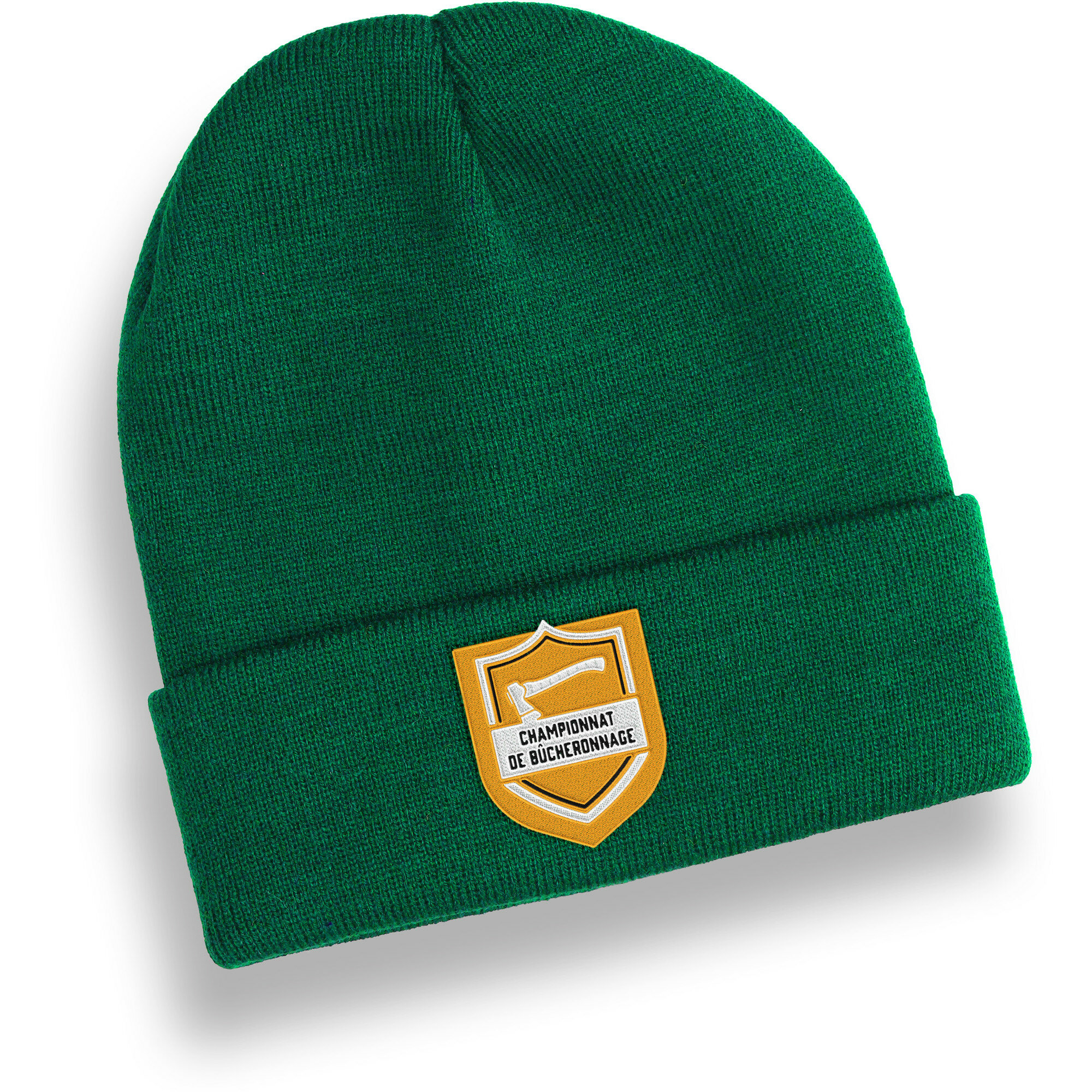 Bonnet acrylique avec revers Bonnet acrylique avec revers