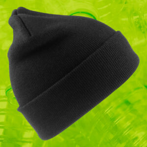 Bonnet épais en polyester recyclé Result Recycled Woolly Ski Hat