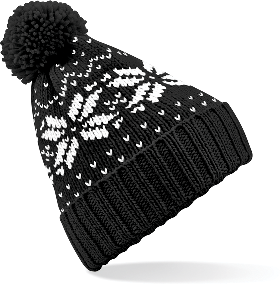 Bonnet Snowstar® jacquard Beechfield B456 Bonnet Snowstar® jacquard Beechfield B456