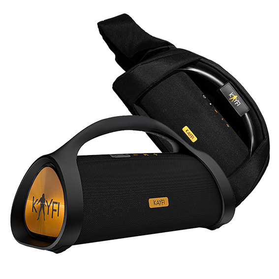 Boombox et sac de transport Kayfi Boombox et sac de transport Kayfi