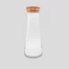 Botella de cristal con tapón de corcho ROPER NEW de 1 l.