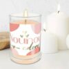 Bougie en Verre Nounou Adorée Parfum Jasmin