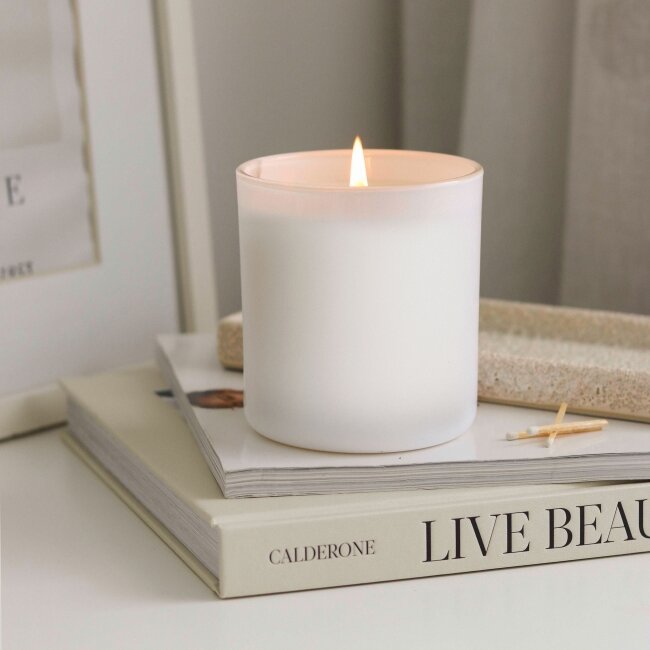 Bougie Fleur de coton 140g (30h) Bougie Fleur de coton 140g (30h)