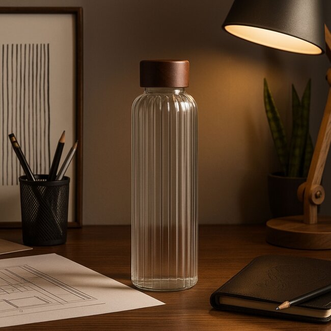 Bouteille borosilicate 550 ml PURFLOW Bouteille borosilicate 550 ml PURFLOW