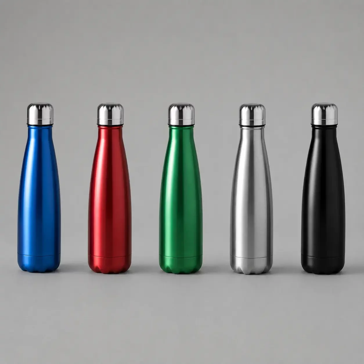 Bouteille colorée métal 630ml avec bouchon argent HERCULES. Bouteille colorée métal 630ml avec bouchon argent HERCULES.
