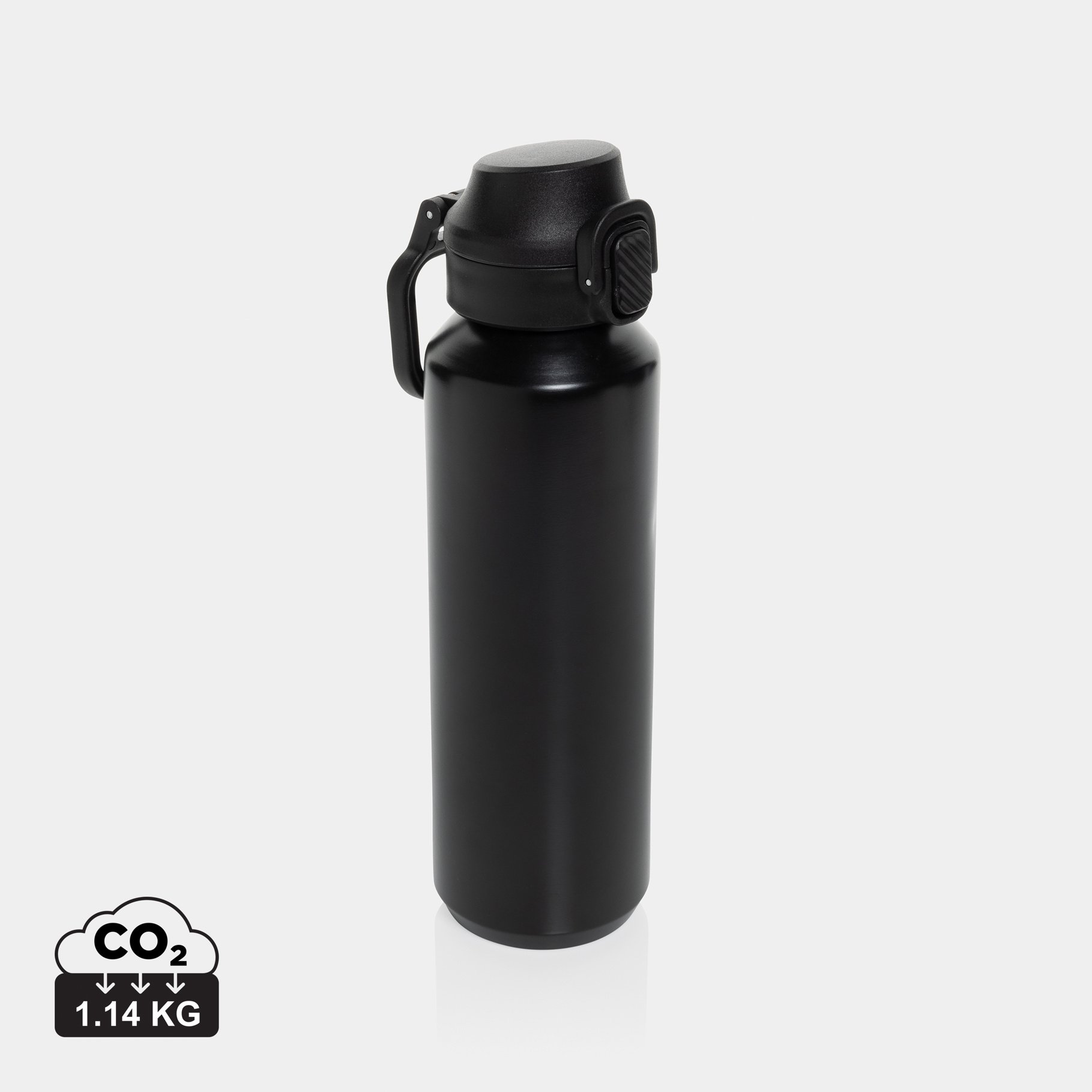 Bouteille de sport 600ML en acier recyclé RCS Via Bouteille de sport 600ML en acier recyclé RCS Via
