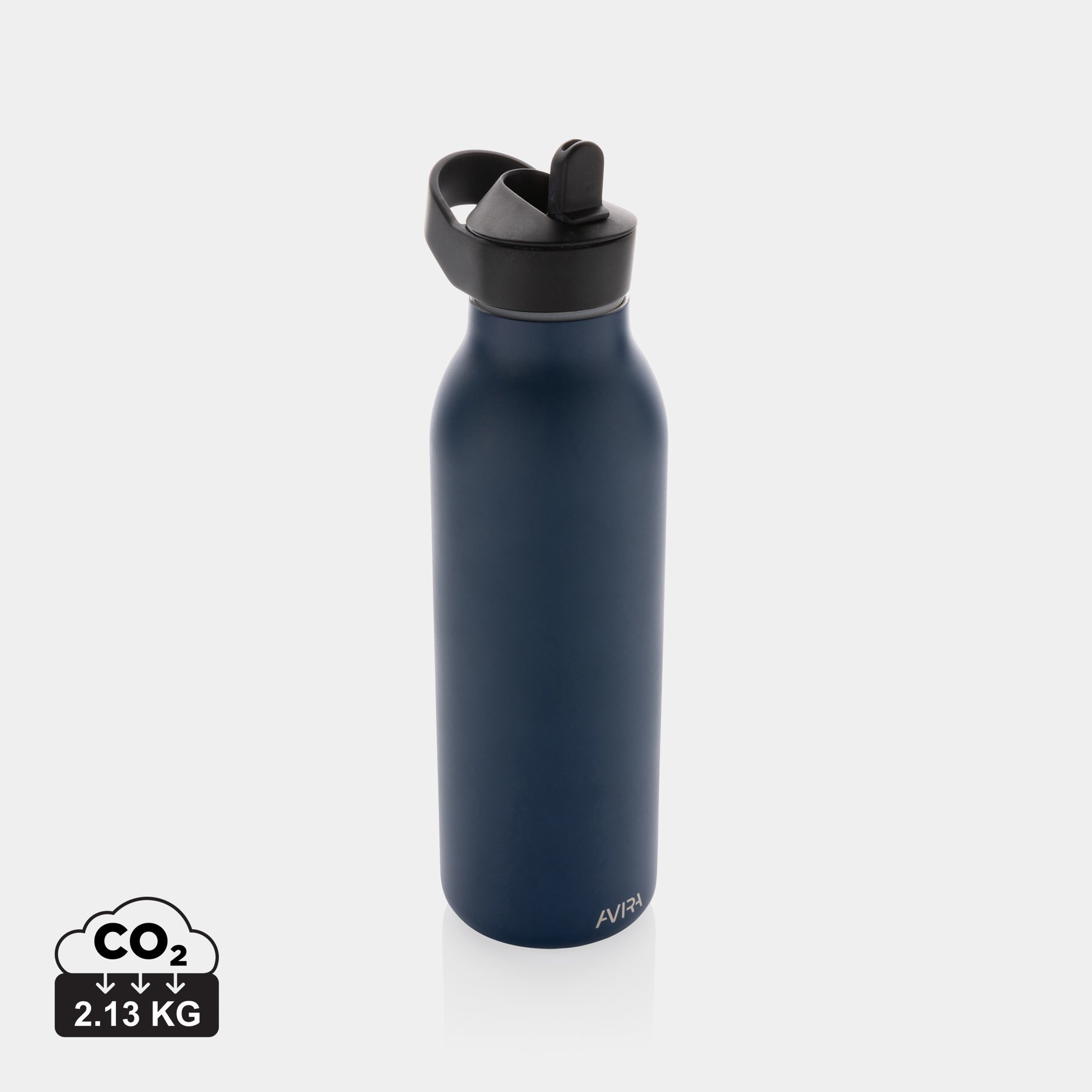 Bouteille d'eau 500ml fliptop en acier RCS Avira Ara Bouteille d'eau 500ml fliptop en acier RCS Avira Ara
