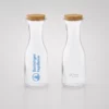 Bouteille en verre ROPER 1 l avec bouchon en liège.