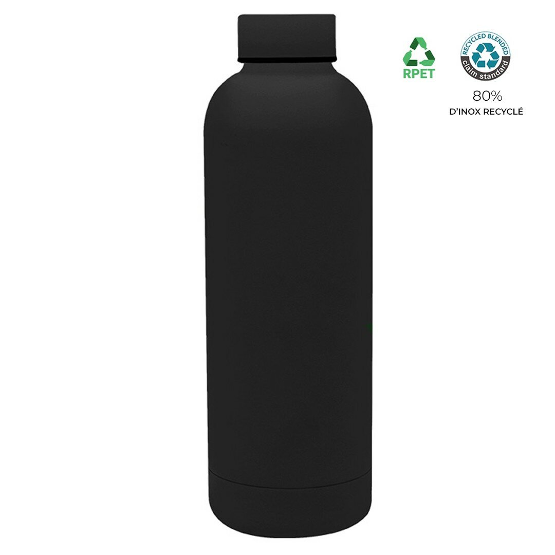 Bouteille isotherme 500ml Inox Certifié RCS Environnement & Nature Bouteille isotherme 500ml Inox Certifié RCS Environnement & Nature