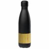 Bouteille isotherme acier inoxydable RCS Finition bambou Environnement & Nature