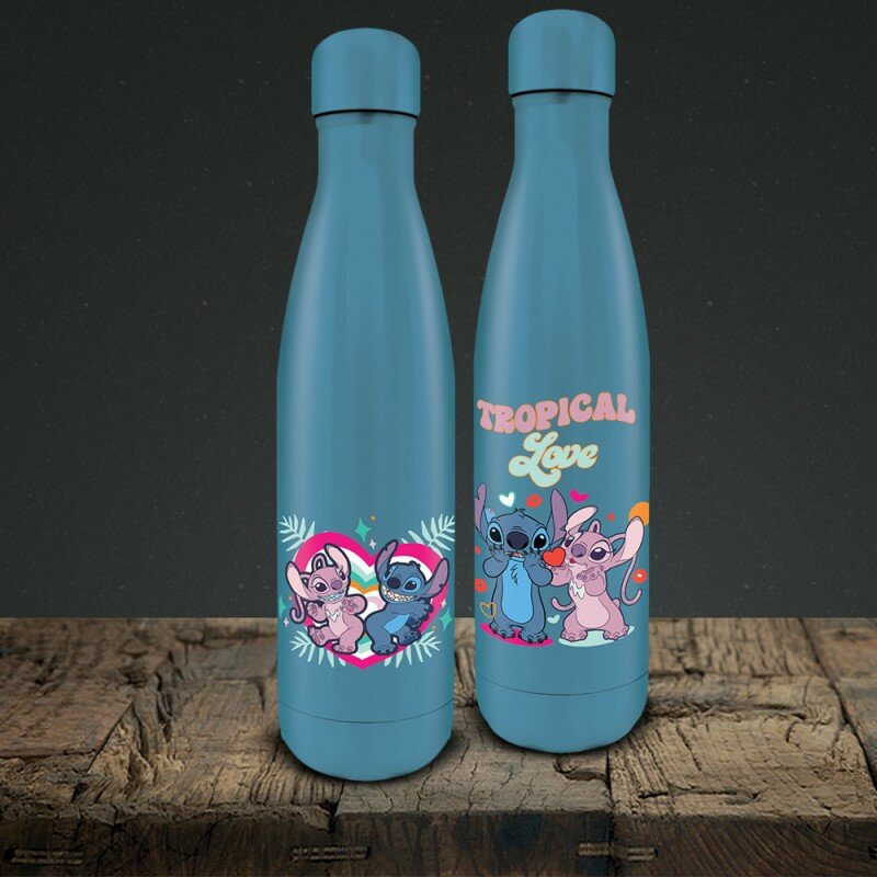 Bouteille Métallique Stitch & Angel Disney - Tropical Love Bouteille Métallique Stitch & Angel Disney - Tropical Love