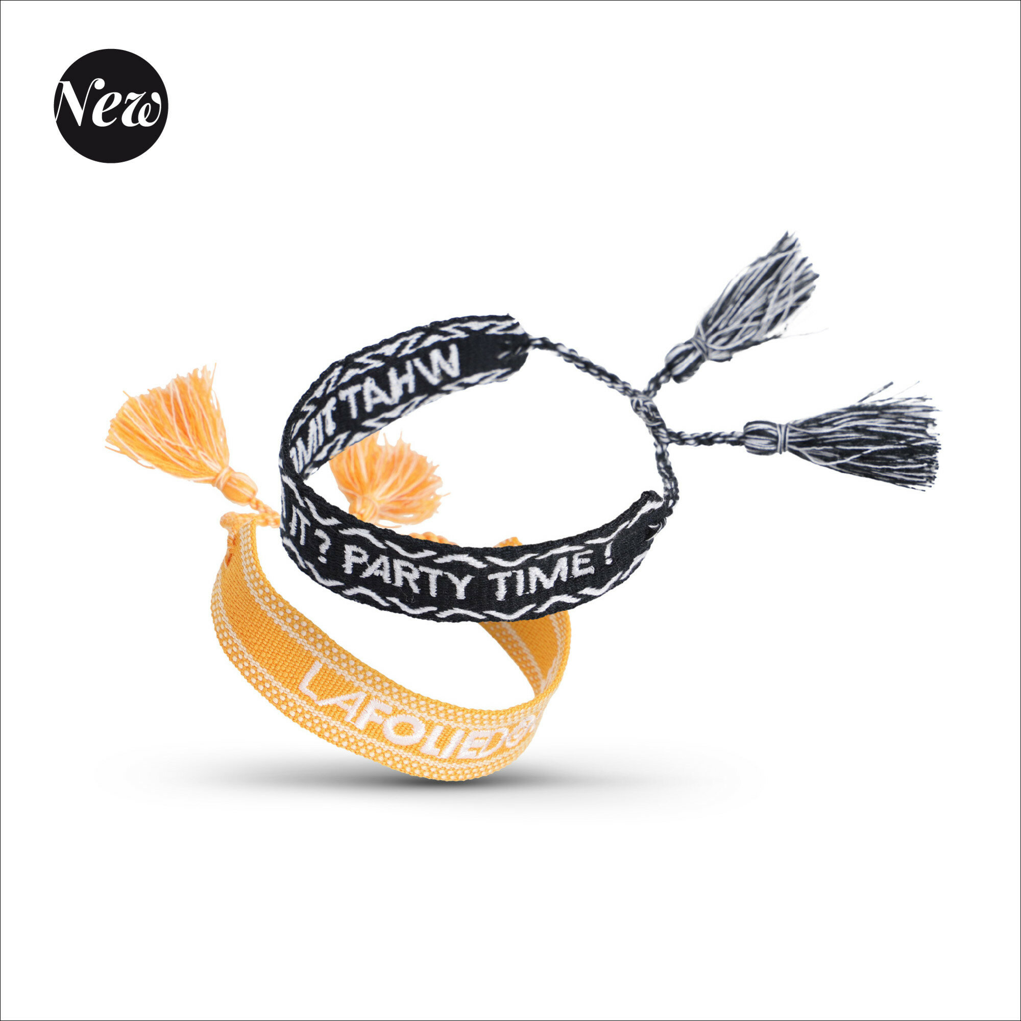Bracelet fantaisie tissé Bracelet fantaisie tissé