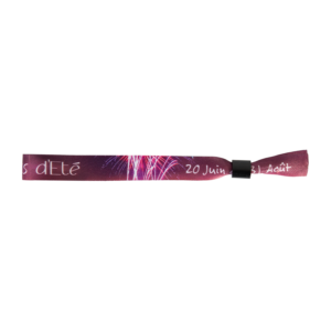 Bracelet ruban polyest sur cde