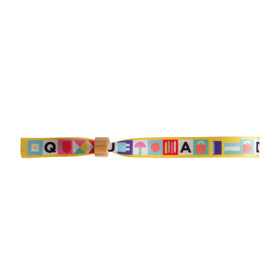 Bracelet ruban rpet sur cde Bracelet ruban rpet sur cde