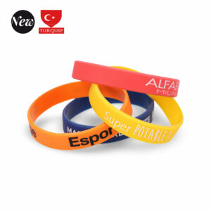 Bracelet silicone - made in Turquie