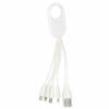 Câble USB 4 en 1 en paille de blé (réf. CBUSB12)