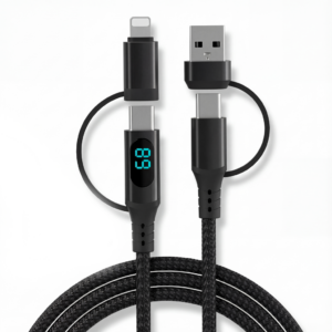 Câble USB 4 en 1 led Blaupunkt