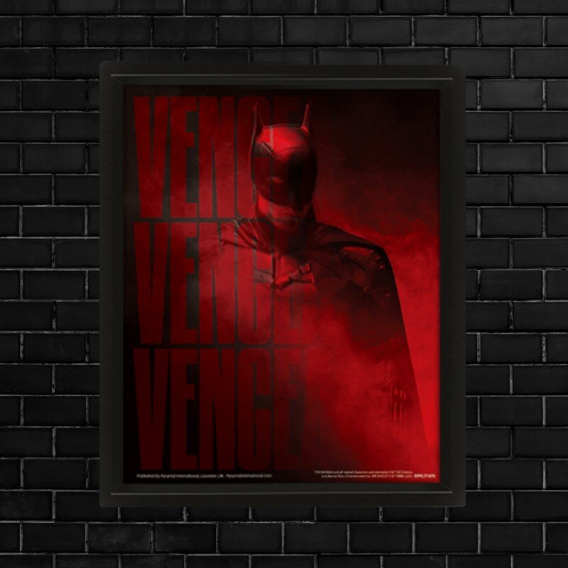 Cadre Batman Vengeance Effet Animé 3D Cadre Batman Vengeance Effet Animé 3D