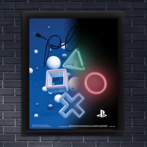 Cadre Playstation Effet Animé 3D
