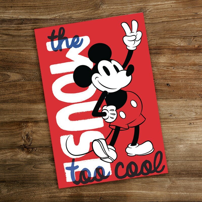 Cahier A5 Mickey Disney - The Mouse Too Cool Cahier A5 Mickey Disney - The Mouse Too Cool