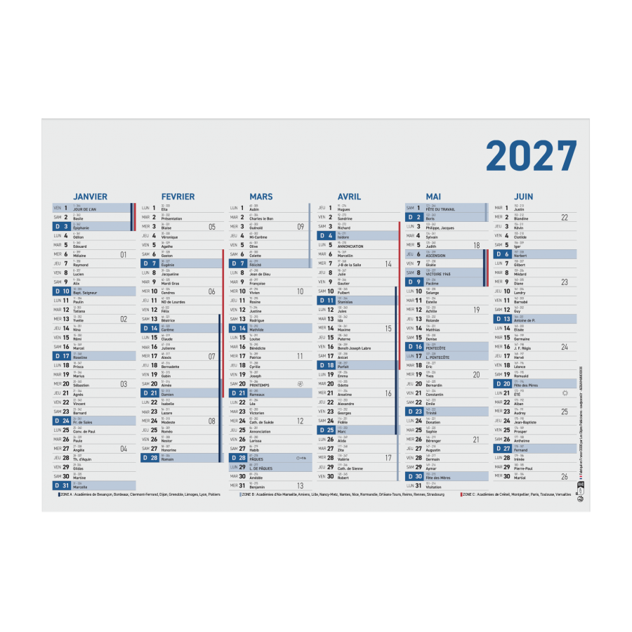 Calendrier carton souple fr Calendrier carton souple fr