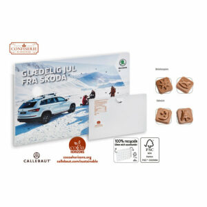 Calendrier de l'Avent à accrocher impression personnalisée, 75 g