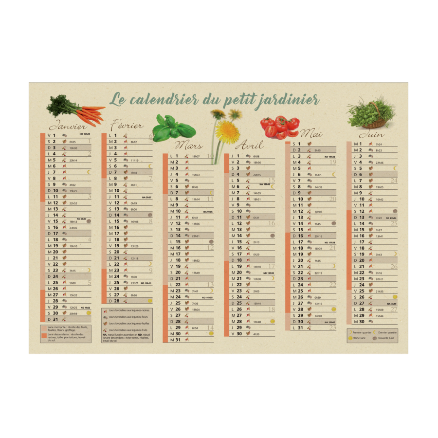 Calendrier person. bagasse Calendrier person. bagasse