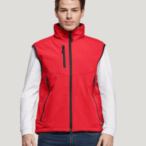 Bodywarmer softshell homme 3 couches Carbone