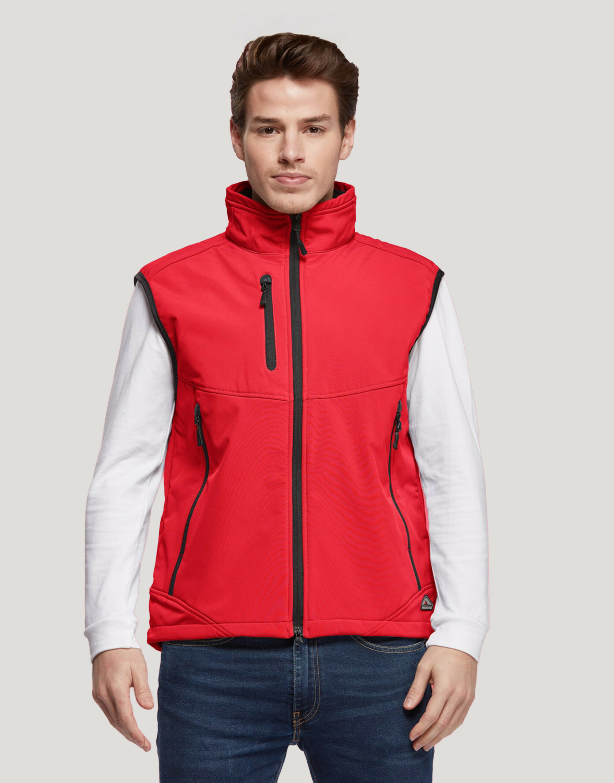 Bodywarmer softshell homme 3 couches Carbone Bodywarmer softshell homme 3 couches Carbone