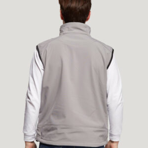 Bodywarmer softshell homme 3 couches Carbone – vue 5
