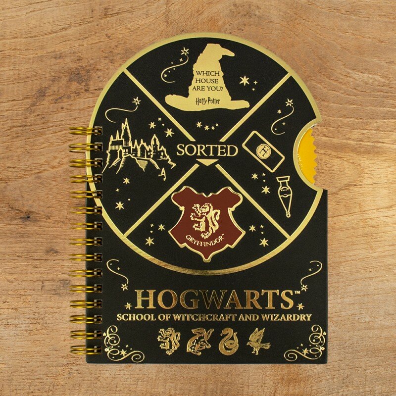 Carnet à Spirales Harry Potter Poudlard Roulette Carnet à Spirales Harry Potter Poudlard Roulette